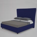 Кровать QuickSand Велюр Синий 160х200 см — изображение 5