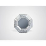 Зеркало с декорироваными рамками с зеркальными вставками