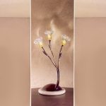 Настольная лампа Zonca из прозрачного стекла