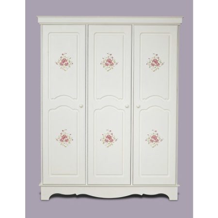 Шкаф трехстворчатый Belle Fleur Patine с патиной