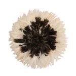 шляпа White and natural black (50см)