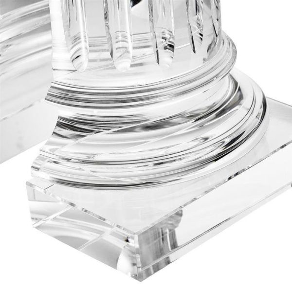 Набор из 2-х держателей для книг и журналов  Bookend Rival  из прозрачного стекла — изображение 4