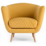 Кресло Sunshine с каркасом и ножками из дуба 