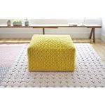 Большой пуф GAN Silai из 100% шерсти