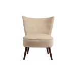 Кресло Vermont Chair Бежевый Велюр