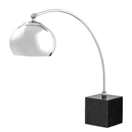 Настольная лампа  Table Lamp  из никелированного металла