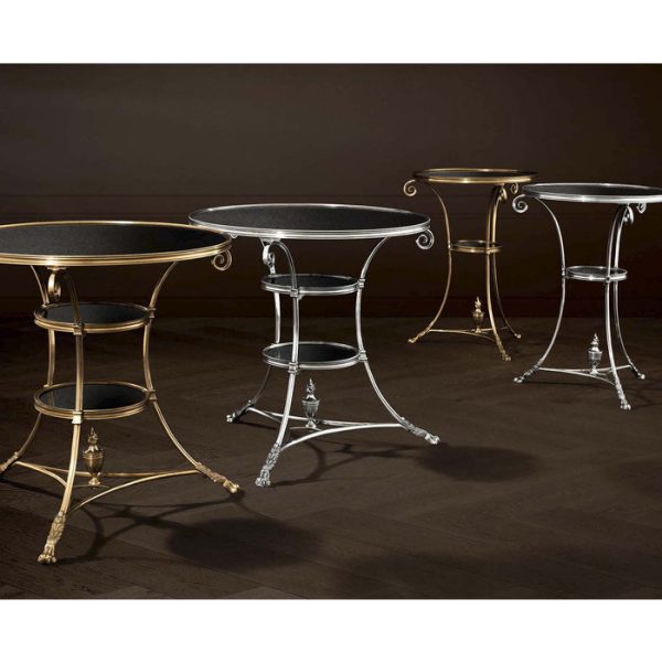 2893product_gallery_photo_48fc520a-fbed-4435-a6aa-4e8fc00f1a72.jpg Кофейный Столик  Side Table Rubinstein L из металла и плотного зеркального стекла — изображение 2