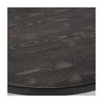 Круглый журнальный стол SOHO из массива дерева и металла  — изображение 3