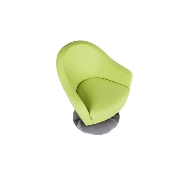 Кресло SHELL Sits салатового цвета — изображение 4