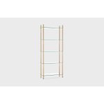 Стеллаж LATITUDE SAGA GLASS SET светлый ясень — изображение 2