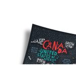 Карта travel map letters world — изображение 32