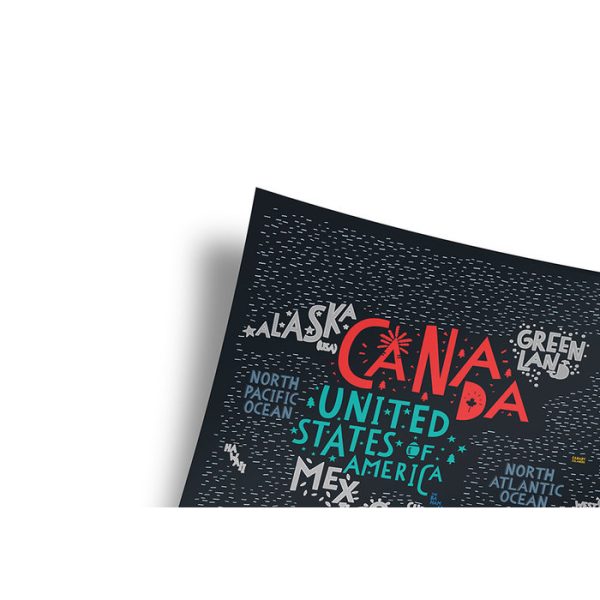 Карта travel map letters world — изображение 32