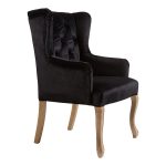 Кресло Ashby Chair Черный Вельвет — изображение 3