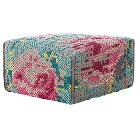 Пуф GAN Flowers из 100% новозеландской шерсти