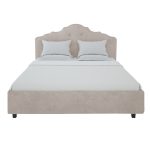 Кровать Palace 180x200 см Велюр Серый