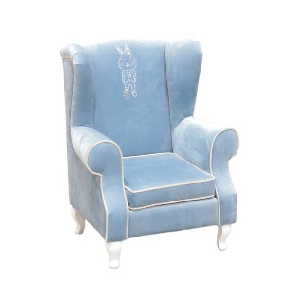 детское Кресло Donnola c вышивкой зайка-футболист Размер M — изображение 2