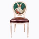 стул с мягкой обивкой «Музейный экспонат», версия 6