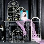 Настенное зеркало «Шайо» (белый антик) — изображение 5