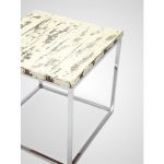 Журнальный столик на стальном основании  — изображение 3