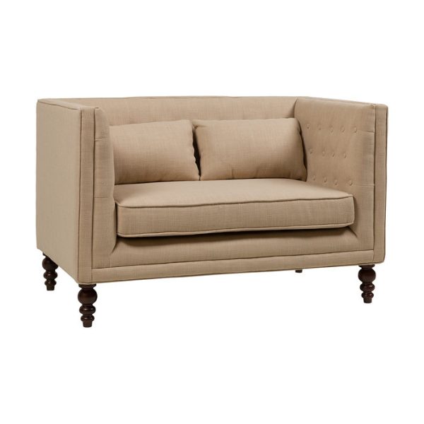Диван Сhester Бежевый Лен — изображение 2