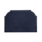 КРОВАТЬ С МЯГКИМ ИЗГОЛОВЬЕМ декорированным гвоздями 140х200 см — изображение 3