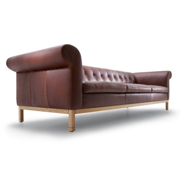 Диван Byblos с обивкой из кожи — изображение 2