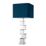 Настольная лампа Table Lamp Sirena с синим абажуром