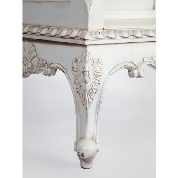 Полка книжная из дерева махагони — изображение 3