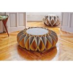 Низкий пуф GAN Ruff из 100% шерсти — изображение 3