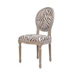 стул с мягкой обивкой Miro zebra — изображение 4