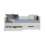 Диван-кровать  JADE SOFABED WHITE UNBRUSHED 90x200см