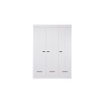 Шкаф-Гардероб  LOCK CABINET 3-DOOR WHITE PINE UNBRUSHED