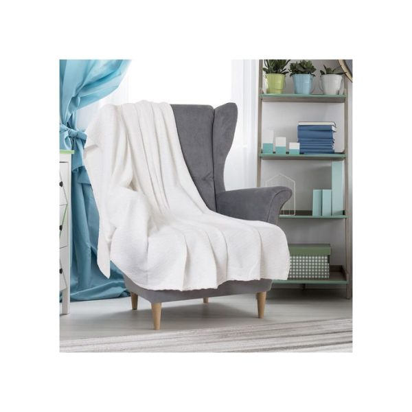 БЕЛОЕ ПОКРЫВАЛО ИЗ ХЛОПКА — изображение 2