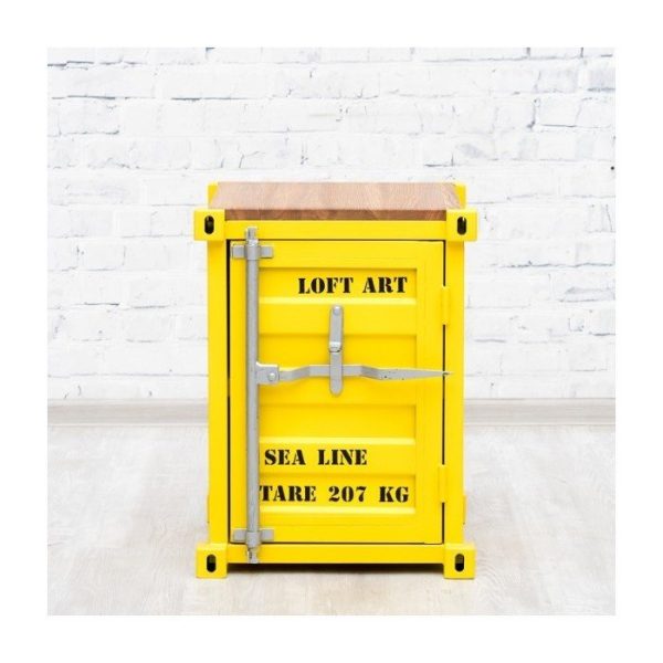 Прикроватная тумбочка Sea Container из массива дуба — изображение 2