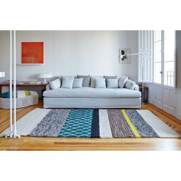 Ковер GAN Rectangular из 100% шерстяной пряжи 170х240 см — изображение 4