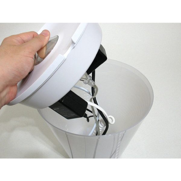 Настольная лампа-контейнер Rotaliana Multipot цвета хром — изображение 3