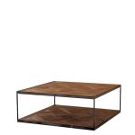 Приставной кофейный столик  Chateaudun на ножках из цинкового металла