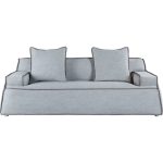 Диван Damasco pale blue grey 3-х местный