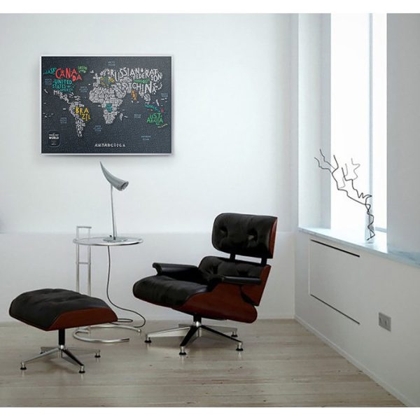 Карта travel map letters world — изображение 3