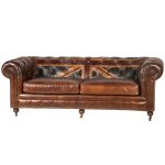 Диван с британским флагом