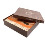  плед из хлопка с добавлением шерсти и альпака ANTIGUA оранжевый — изображение 3