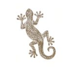 Металлическое Панно ящерица LOMAX