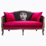 Софа «Лина», версия «Вуаль Руж»