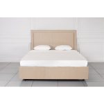 КРОВАТЬ С МЯГКИМ ИЗГОЛОВЬЕМ  декорированным гвоздями 120х200 см