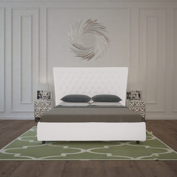 Кровать QuickSand 160х200 Велюр Молочный — изображение 7