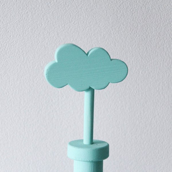 Детская вешалка на ножке бирюзовая — изображение 4