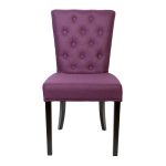 стул с мягкой обивкой Grace Лён Лиловый
