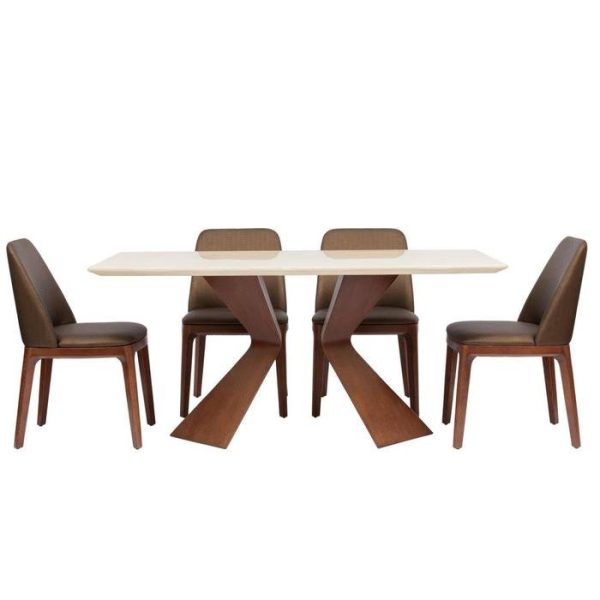 Обеденнный стол Starck Grande со столешницей из мрамора — изображение 3