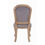 стул с мягкой обивкой Granes grey — изображение 3