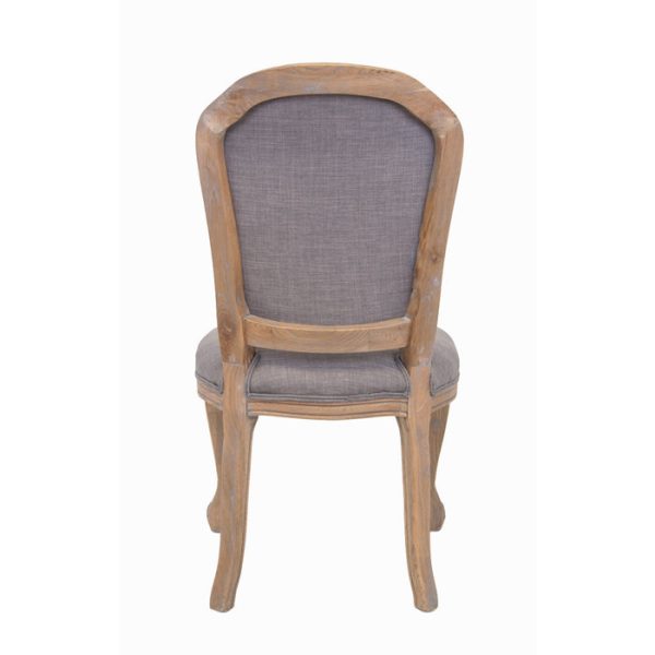 стул с мягкой обивкой Granes grey — изображение 3